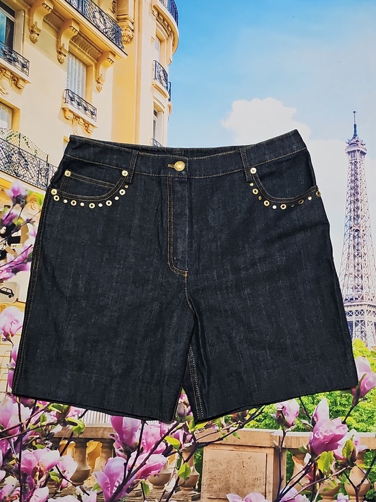 St. John Sport Pants - St. John Sport Denim Shorts Size 10‎